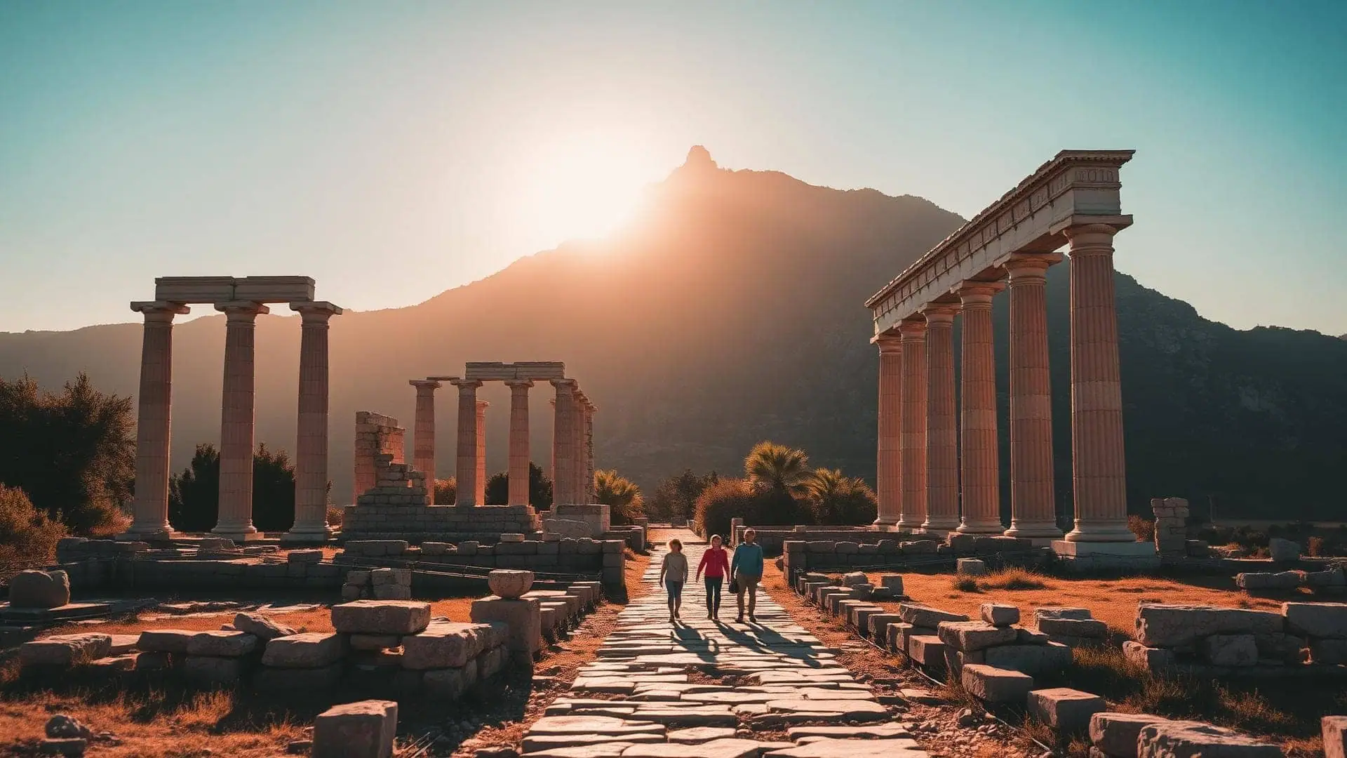 Delphi sanctuary on day one of the Grand Greece Signature 6-day private journey