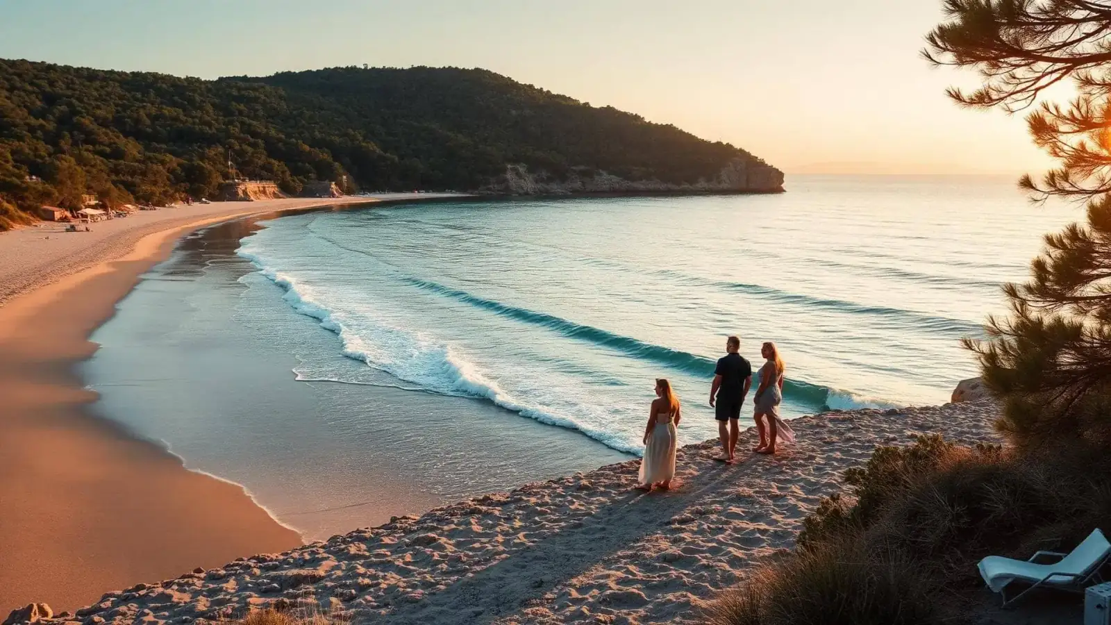 Zacharo Beach on the Ionian coast, private Peloponnese journey