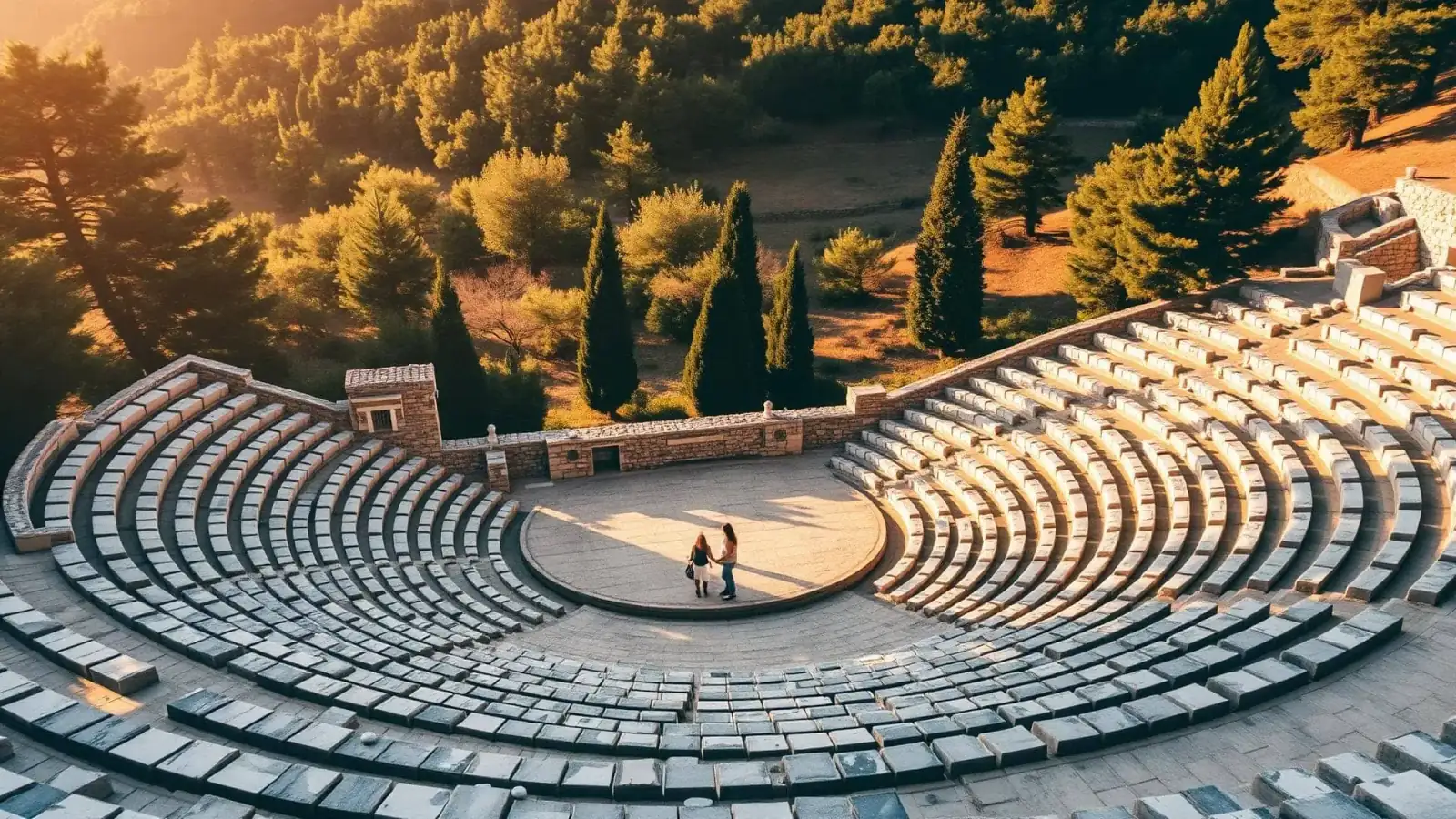 Ancient Theatre of Epidaurus, private Peloponnese day tour from Athens