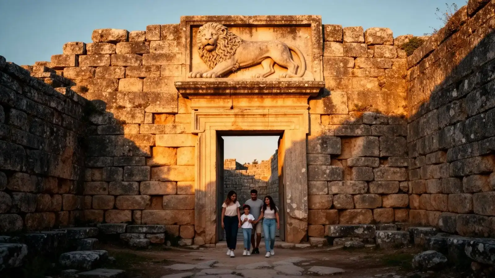 Mycenae citadel ruins, two-day private Peloponnese tour