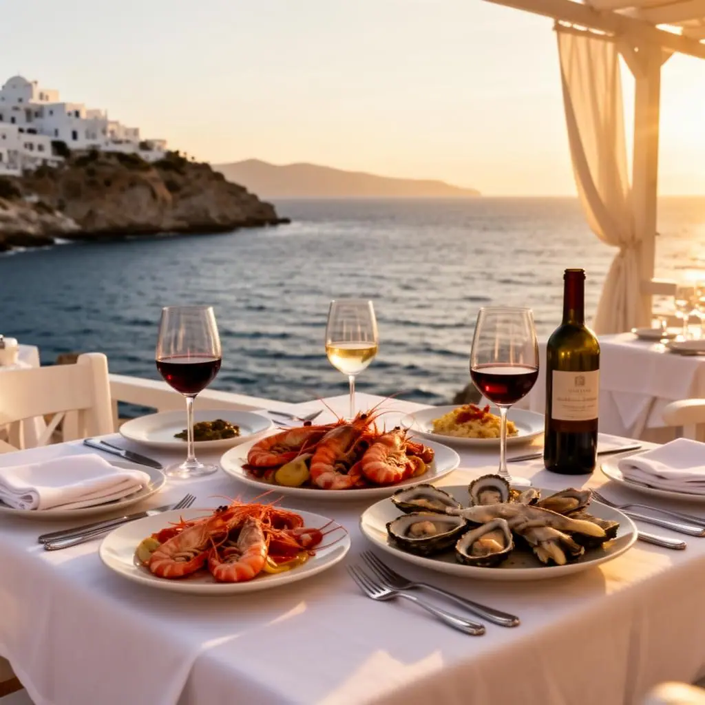 Refined seaside lunch on the Athens Riviera, private half-day escape