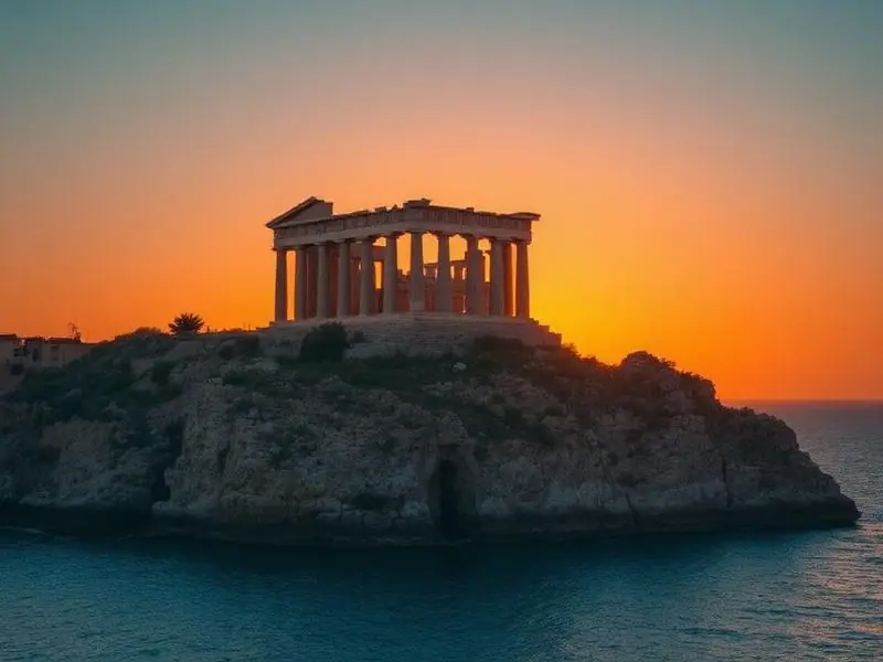 Athens Riviera & Cape Sounio Sunset Tour — Private sunset tour to the Temple of Poseidon