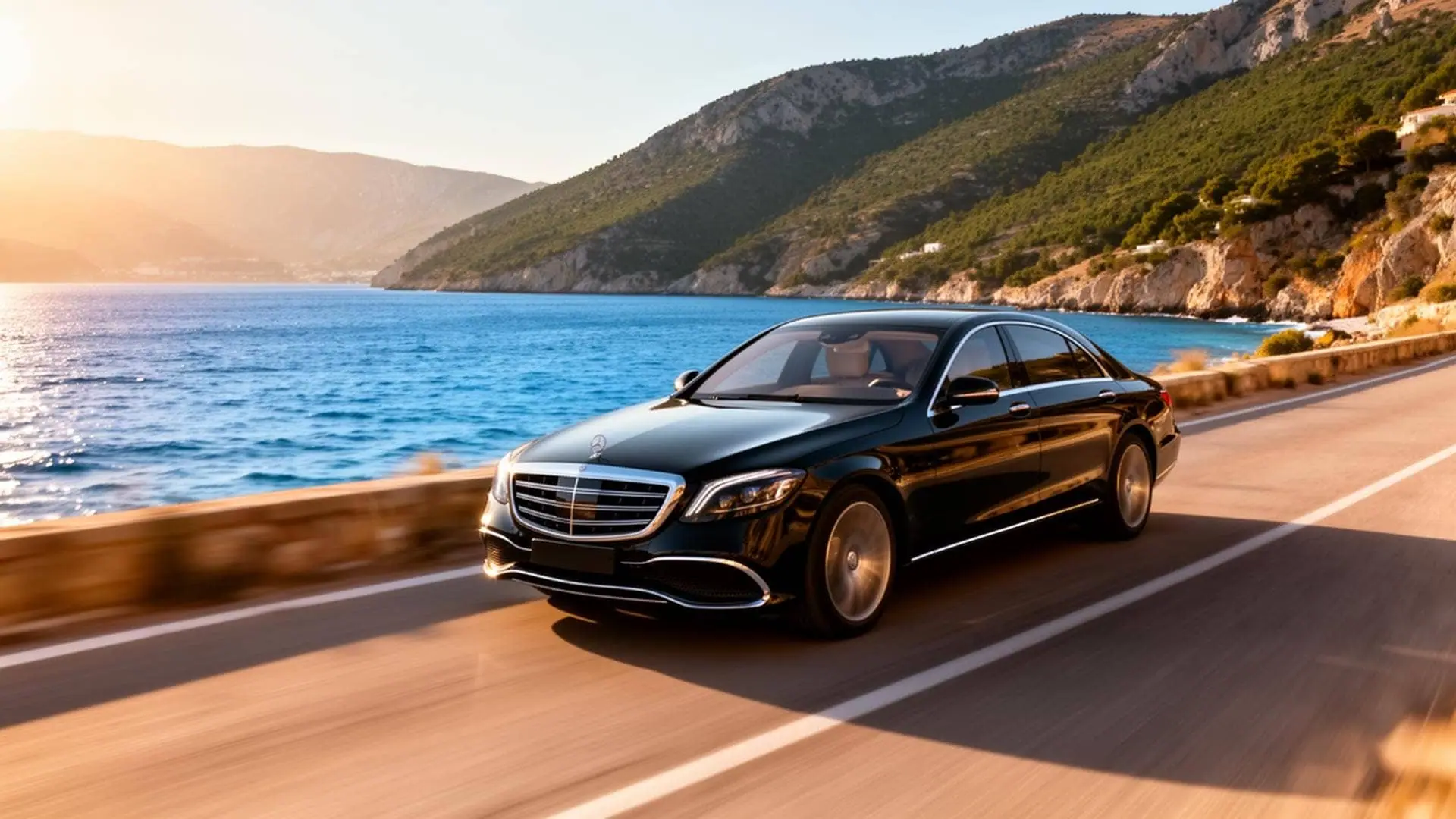 Coastal drive toward Kamena Vourla, private thermal & coastal escape from Athens